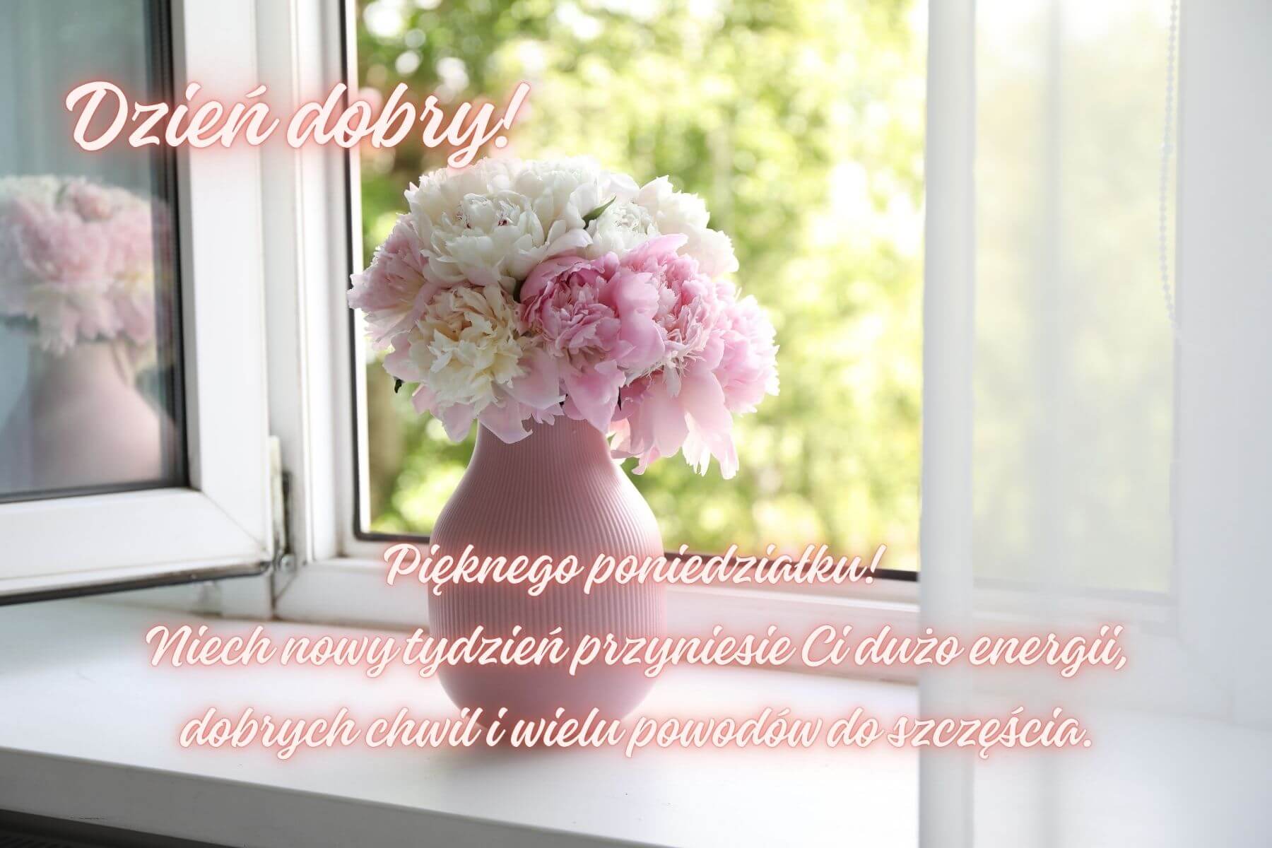 miłego poniedziałku pozdrowienia z kawą