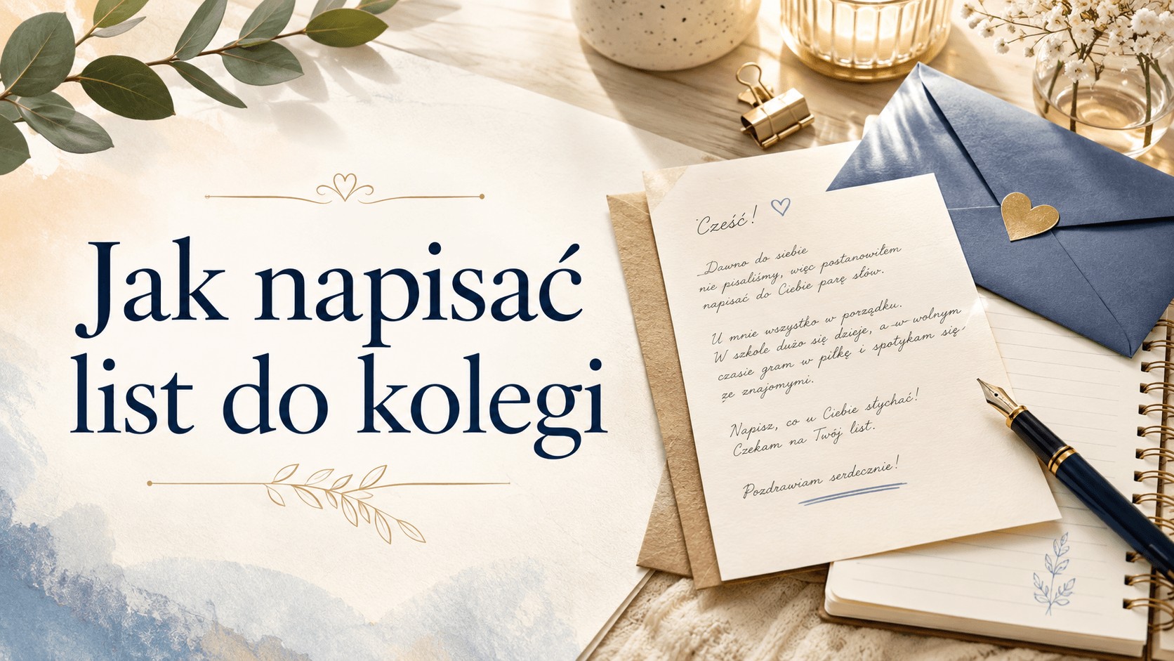 Jak napisać list do kolegi