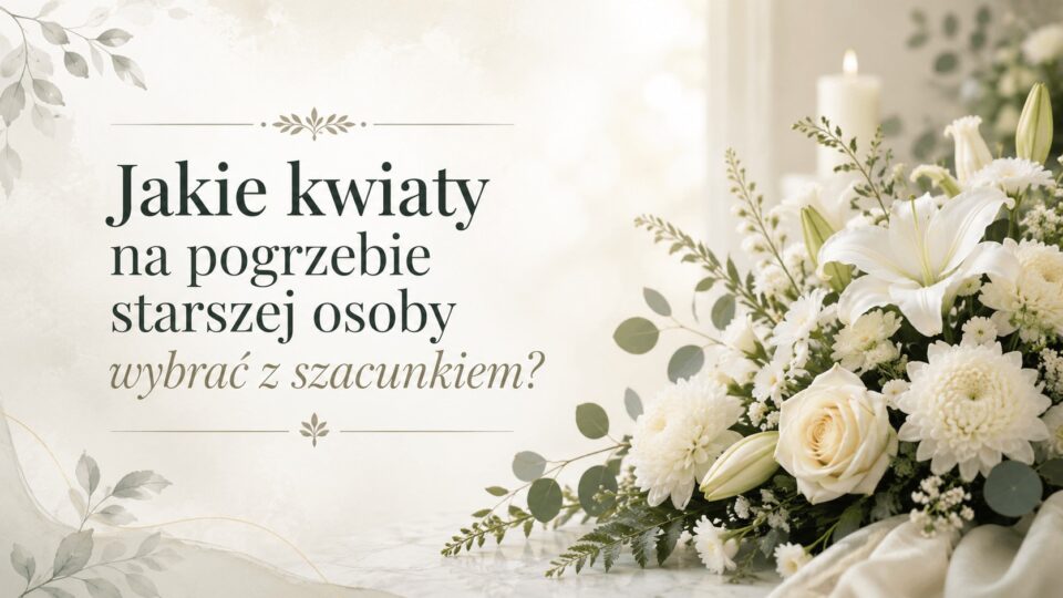 Jakie kwiaty na pogrzebie starszej osoby wybrać z szacunkiem?